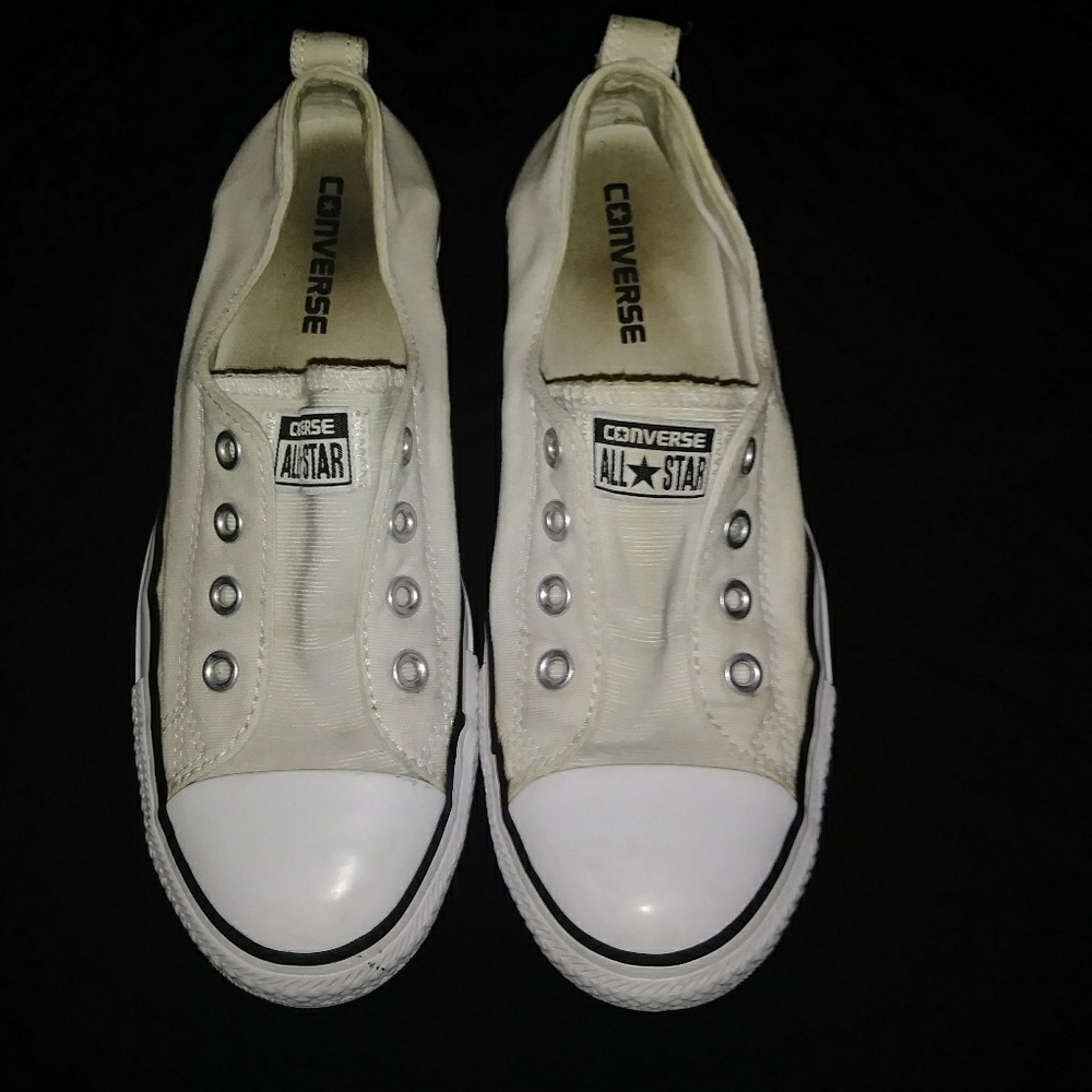 Converse all star slide on tennis shoes size 9